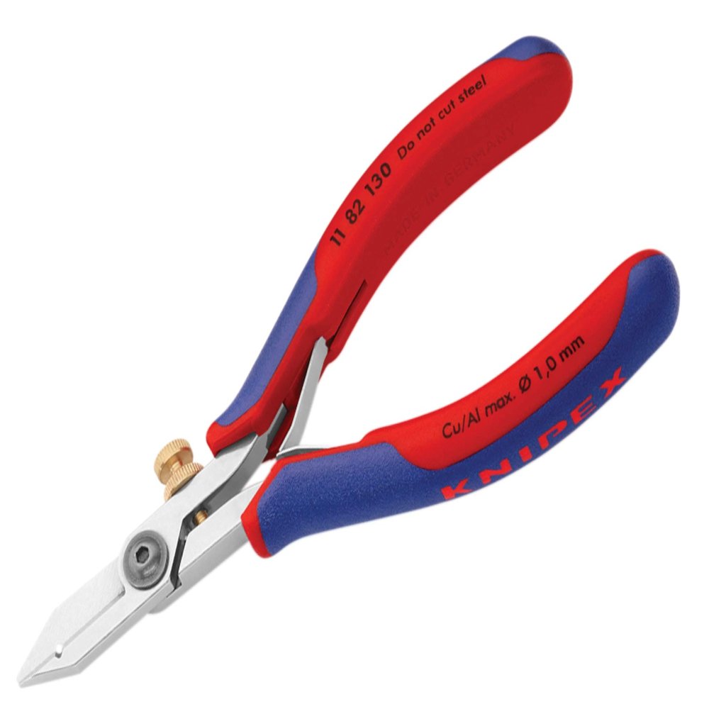 Knipex 11 82 130 5,12" Electronics Wire Stripping Shears
