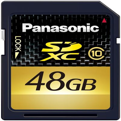 Panasonic 48 GB High Speed 22MB/s SDXC Class 10 Memory Card RP-SDW48GE1K