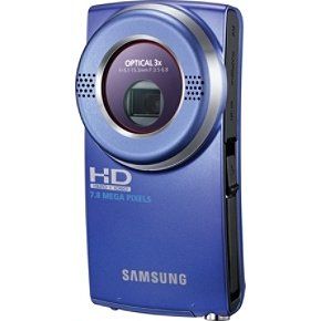 Samsung H203 HMX-H203BN/XAA Full HD Camcorder with 20x Optical Zoom, 8 GB Built-In SSD Memory (Black)