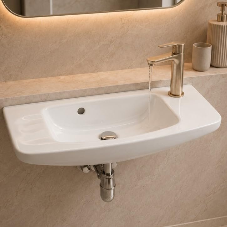 Renovators Supply Manufacturing Edgewood 20 in Wall Mounted Bathroom Sink