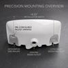 Renovators Supply Manufacturing Edgewood 20 in Wall Mounted Bathroom Sink view 3