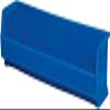 Akro-Mils 30320 AkroBins Plastic Storage Bin Hanging Stacking Containers, (9-Inch x 33-Inch x 5-Inch), Blue, (4-Pack) view 1