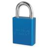 Lockout Padlock, KA, Blue, 1/4 In. Dia. view 1