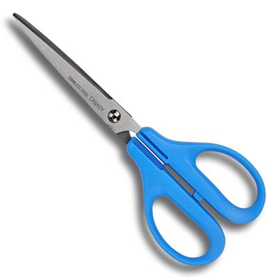 CANARY Japanese Office Scissors 6.8", Japanese Stainless Steel Blade, Desk Scissors for Paper Cutting, Blue