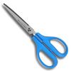 CANARY Japanese Office Scissors 6.8", Japanese Stainless Steel Blade, Desk Scissors for Paper Cutting, Blue view 1