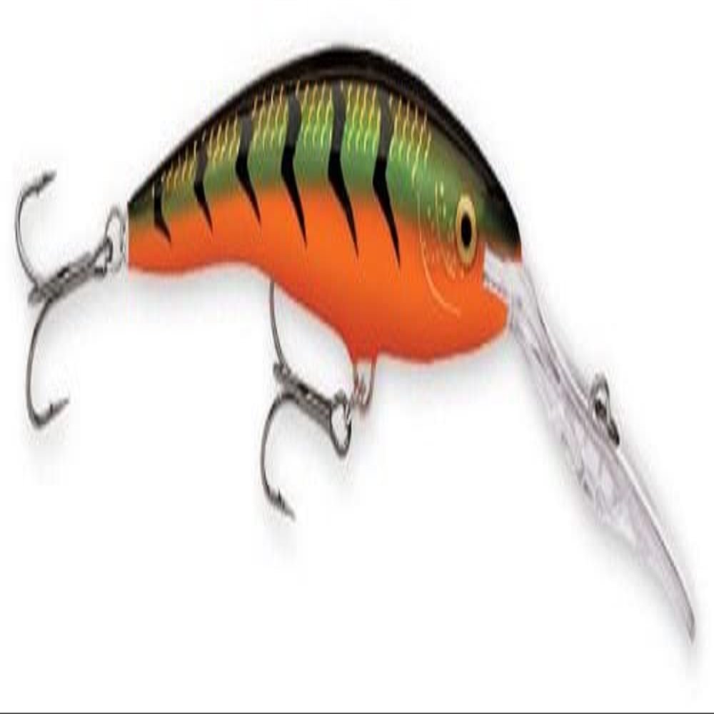 Rapala Deep Tail Dancer 07 Fishing lure, 2.75-Inch, Red Tiger