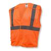 Radians SV4OM4X Economy Class 2 Breakaway Mesh Safety Vests, 4X-Large, Orange view 1