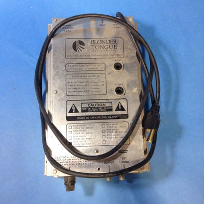 BLONDER TONGUE BIDA-750-30 0.28A, 117VAC, 30DB, 47-750MHZ, 60HZ, Distribution Amplifier