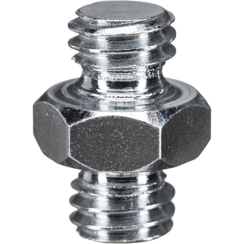 Manfrotto 125 Short Aadapter Spigot, 3/8" + 3/8"