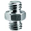Manfrotto 125 Short Aadapter Spigot, 3/8" + 3/8" view 2