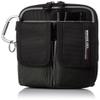Bowken Club Pouch, Belt Clip Accessory Case with Reflective Lines, Black (Black 19-3911tcx) view 1