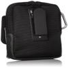 Bowken Club Pouch, Belt Clip Accessory Case with Reflective Lines, Black (Black 19-3911tcx) view 2