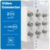 ICC Telephone Module 8 Ports and Video Splitter 8 Ports with Steel Bracket view 4