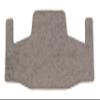Bullard RBPCOTTON Brow pad, Replacement for All Model C30, C33, C34, S51, S61, S62, S71, 911C, and 911H Hard Hats, Foam-Backed Cotton, Gray, One Size view 1