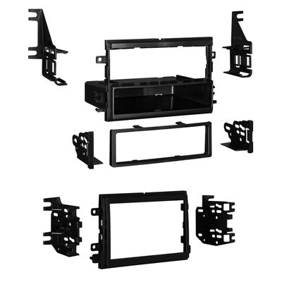 Metra Electronics 99-5815 Single DIN/Double DIN Radio Replacement Dash Kit Fits Select 2004-2019 Ford/Lincoln/Mercury Vehicles