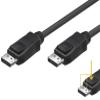 Goobay 31875 DisplayPort connector cable 1.1 nickel plated - DisplayPort male > DisplayPort male view 1