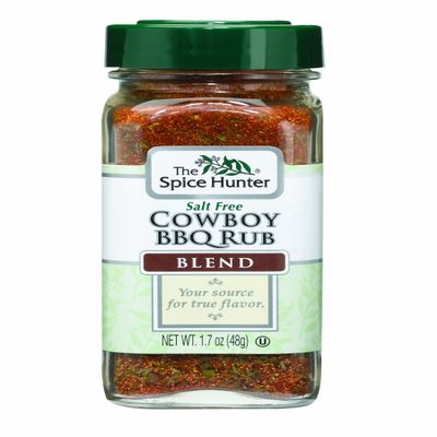 The Spice Hunter Rub, Cowboy Rub, Blend, 1.7-Ounce Jars (Pack of 6)