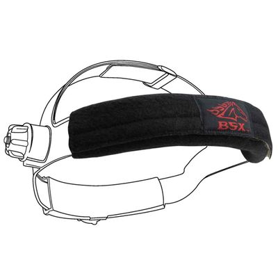 BSX Black Helmet Sweatbands (2Pc) - Unisex-Adult Sports Enthusiasts, Cyclists - Helmet Accessory - Modern - Lightweight
