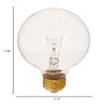 Bulbrite Incandescent G25 Medium Screw Base (E26) Light Bulb, 25 Watt, Clear view 2