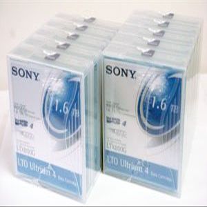 Sony 10 Pack LTO Ultrium-4 Data Tape (800/1.6TB) - LTO-Ultrium-4-Data-Tape - Blank Cartridge - Tape