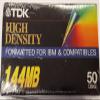 TDK High Density 1.44 MB Formatted for IBM & Compatibles (50) view 1