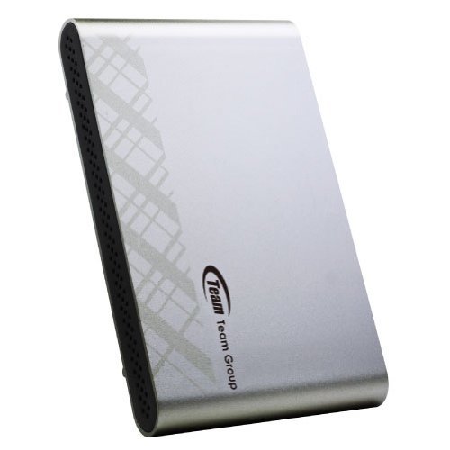 Team TP1022 320GB Silver Portable Hard Disk TP1022320G26