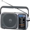 Panasonic RF-2400 AM/FM Radio, Silver view 1