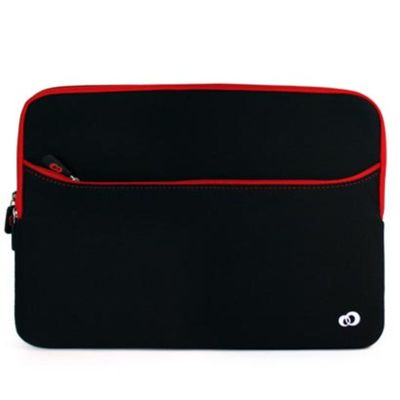 Kroo Red Glove 2 with Pocket for up to 12-Inch Notebook