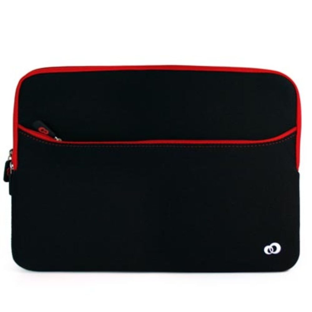 Kroo Red Glove 2 with Pocket for up to 12-Inch Notebook