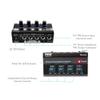 Pyle 4-Channel Portable Stereo Headphone Amplifier - Professional Multi Channel Mini Earphone Splitter Amp w/ 4  Balanced TRS Headphones Output Jack and 1/4" TRS Audio Input For Sound Mixer view 2
