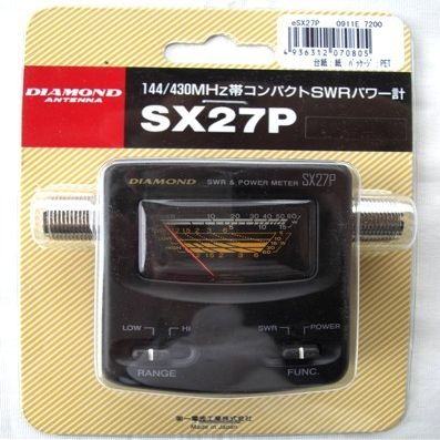  Daiichi Radio Industries SX27P Diamond 144/430 MHz Compact SWR Power Meter