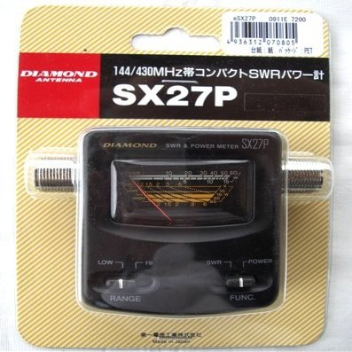  Daiichi Radio Industries SX27P Diamond 144/430 MHz Compact SWR Power Meter
