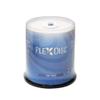 PlexDisc DVD-R 4.7GB 8X White Inkjet Hub Printable Disc - 100pk Spindle (FFP) 637-215-BX view 1