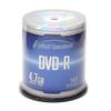 Optical Quantum DVD-R 4.7GB 16x Shiny Silver Top Media Disc - 100 Disc Spindle (FFP) OQDMR16ST-BX view 1