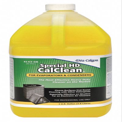 Nu-Calgon 4143-08 Evaporator Cleaner, Gold, 1 gal