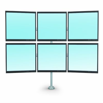 6 Arm Monitor Mount