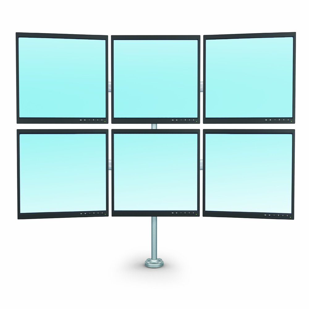 6 Arm Monitor Mount