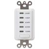 Intermatic EI235W Electronic 15, 30, 45, 60, 120 Minute Auto-Off Timer - Easy Operation, Silent Functionality, Easy Installation, White Finish - Versatile Timer Switch for Lights, Fans, Appliances view 2