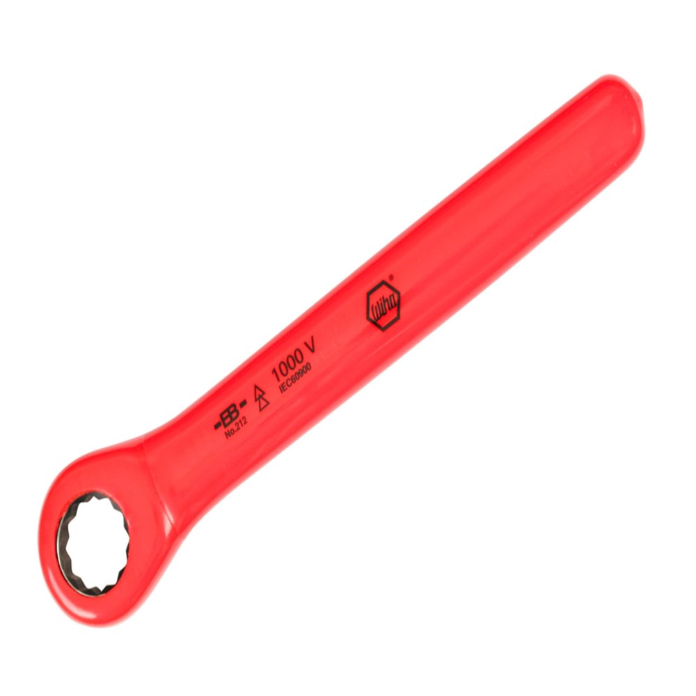 Wiha 21331 Ratchet Wrench with Insulated Handle, Inch, 9/16