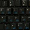 4Keyboard MAC English Hungarian Keyboard Labels ON Black Background for Desktop, Laptop and Notebook view 4
