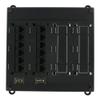 Leviton Twist and Mount Patch Panel, 12 CAT 6 Ports, 476TM-612, Black view 1