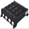 Leviton Twist and Mount Patch Panel, CAT 6 24 Port, 476TM-624, Black view 3