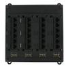 Leviton Twist and Mount Patch Panel, 12 CAT 5e ports and 12 CAT 6 ports, 476TM-654 view 1