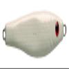 P-Line Hali Drop Jig 14-Ounce, Whtie Glow Belly view 1