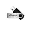 MEDIARANGE MR908 Flexi USB Stick 8GB 15MB/s USB 2.0 Black-Silver view 1