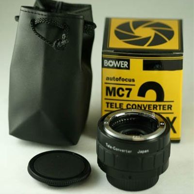 2X AF 7 (MC7) Element Teleconverter For canon Lenses with