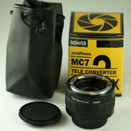 2X AF 7 (MC7) Element Teleconverter For canon Lenses with