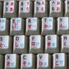 Japanese Hiragana-Korean-English Non-Transparent Keyboard Sticker ON White Background for Desktop, Laptop and Notebook view 3