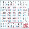 ENGLISH-RUSSIAN-GREEK NON-TRANSPARENT KEYBOARD LABELS ON WHITE BACKGROUND view 2