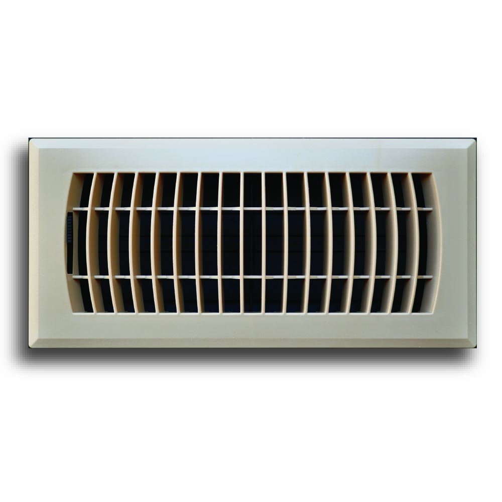 Truaire, Golden Sand C160MBP 04X12(Duct Opening Measurements) Decorative Grille Plastic Floor Diffuser, Composite Collection, Finish, 4-Inch x 12-Inch